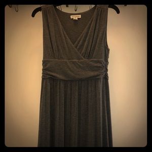 Grey midi dress
